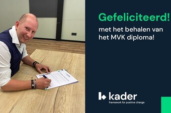 Johan voltooit MVK-opleiding met succes!